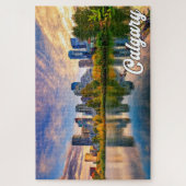 Prachtige Calgary, Alberta, Canada Legpuzzel (Verticaal)