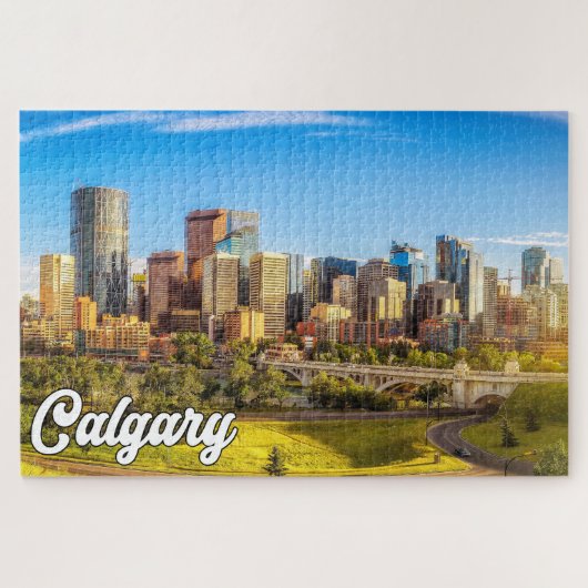 Prachtige Calgary, Alberta, Canada Legpuzzel (Horizontaal)