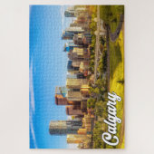 Prachtige Calgary, Alberta, Canada Legpuzzel (Verticaal)