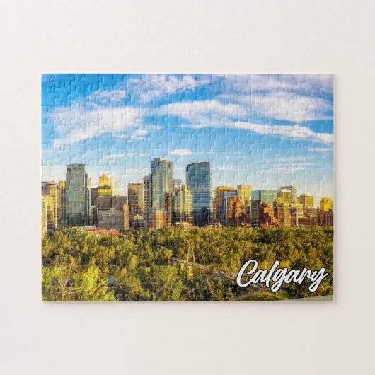 Prachtige Calgary, Alberta, Canada Legpuzzel (Horizontaal)