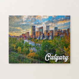 Prachtige Calgary, Alberta, Canada Legpuzzel