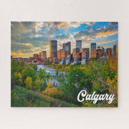 Prachtige Calgary, Alberta, Canada Legpuzzel