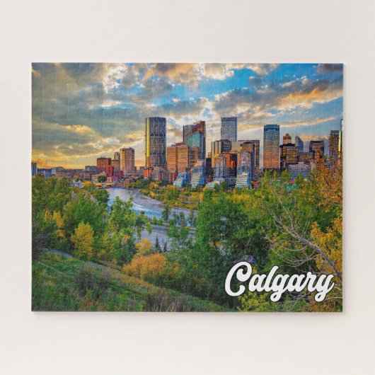 Prachtige Calgary, Alberta, Canada Legpuzzel (Horizontaal)
