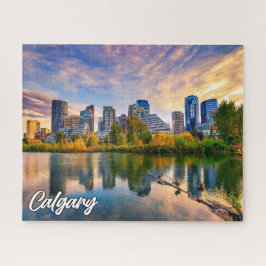 Prachtige Calgary, Alberta, Canada Legpuzzel