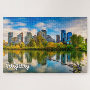 Prachtige Calgary, Alberta, Canada Legpuzzel