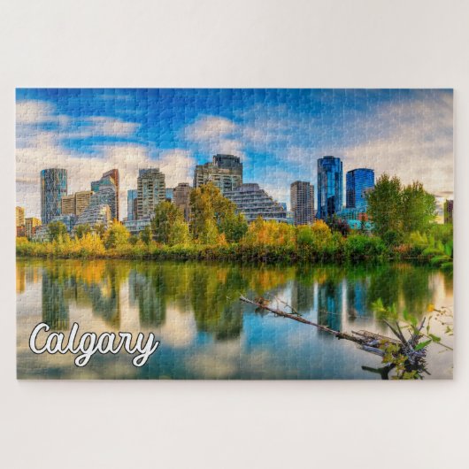 Prachtige Calgary, Alberta, Canada Legpuzzel (Horizontaal)