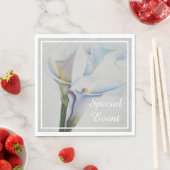 Prachtige Calla Lilies Partij Servet (Insitu)