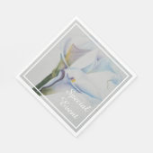 Prachtige Calla Lilies Partij Servet (Hoek)