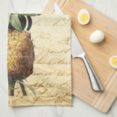 Prachtige  Calligrafie Pineappel Theedoek (Quarter Fold)