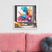 Prachtige Canvas Art Perfect voor Huis & Kantoor (Insitu (Woonkamer))