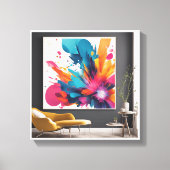 Prachtige Canvas Art Perfect voor Huis & Kantoor (Voorkant)