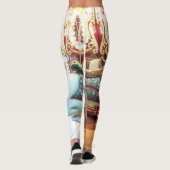 Prachtige Carousel Horse #3 Leggings (Achterkant)