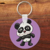 Prachtige Cartoon Panda Sleutelhanger (Voorkant)