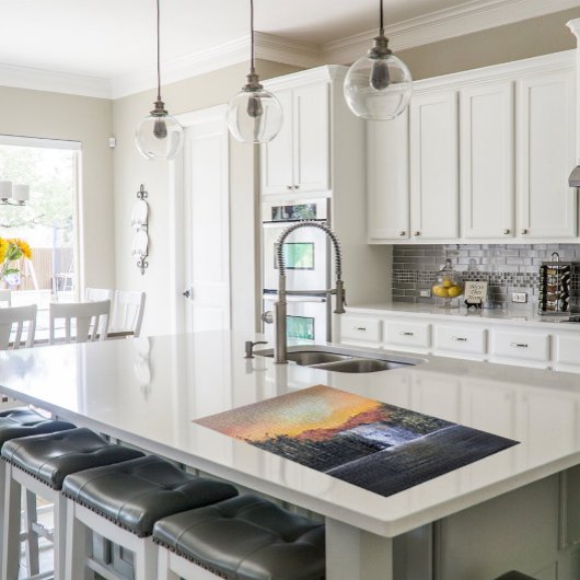 Prachtige cascade waterval Acrylverf Legpuzzel