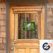 Prachtige Catahoula Leopard Dog Window Cling Raamsticker (Huis Deur)