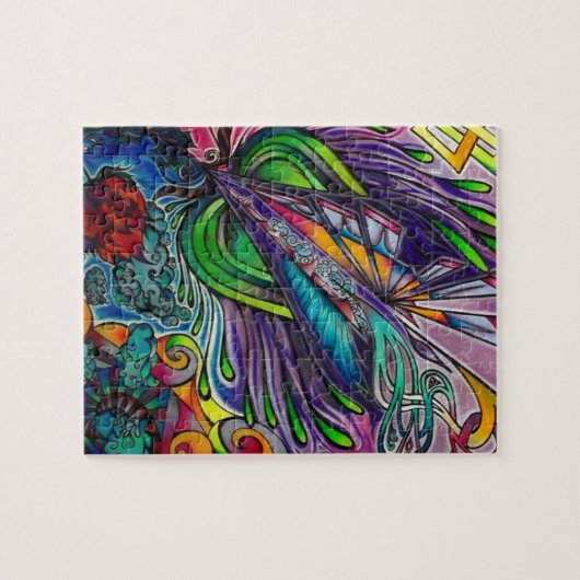 Prachtige chassis legpuzzel (Horizontaal)