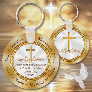 Prachtige Cheap, Church Souvenirs voor Jubileum, Sleutelhanger