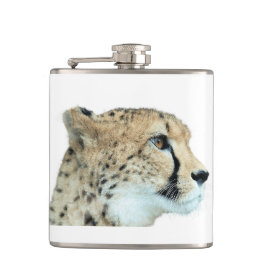 Prachtige Cheetah Beauful Cat-foto Heupfles