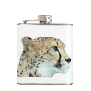 Prachtige Cheetah Beauful Cat-foto Heupfles