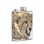 Prachtige Cheetah Beauful Cat-foto Heupfles (Rechts)