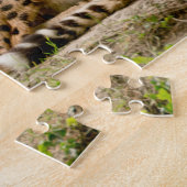 Prachtige Cheetah Beauful Cat-foto Legpuzzel (Zijkant)