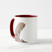 Prachtige Cheetah Beauful Cat-foto Mok (Voorkant links)