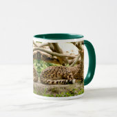 Prachtige Cheetah Beauful Cat Photo Mok (Voorkant rechts)