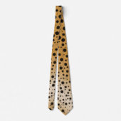 Prachtige Cheetah Spots Wild Animal Print Stropdas (Achterkant)