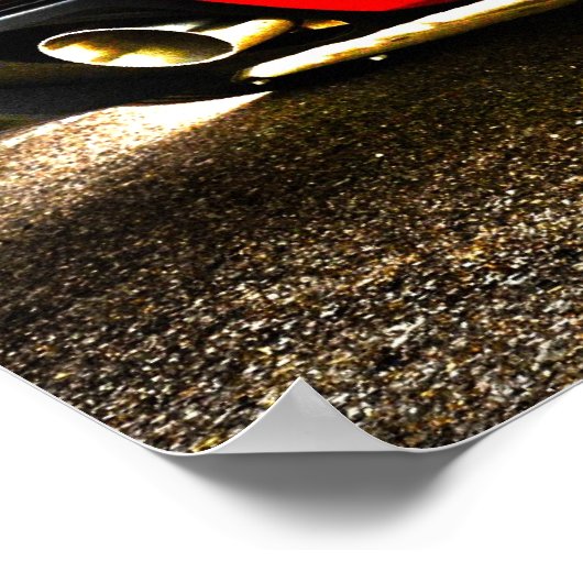 Prachtige Chevy Camaro Poster (Hoek)