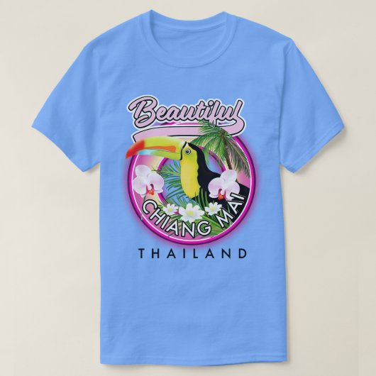 Prachtige Chiang Mai Thailand T-shirt (Design voorkant)