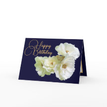 Prachtige chic witte roos bloemboeket verjaardag