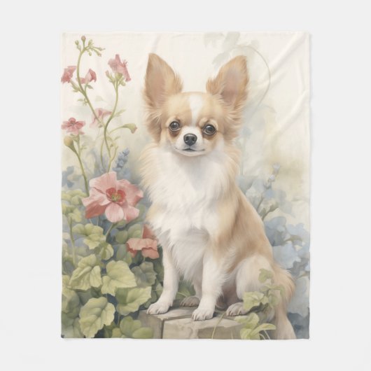 Prachtige Chihuahua Fleece Deken (Voorkant)