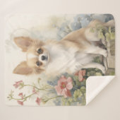 Prachtige Chihuahua Sherpa Deken (Voorkant (horizontaal))