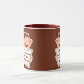 Prachtige chimpansee mok (Midden)