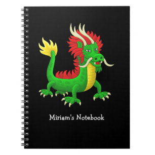 Prachtige Chinese Draak Notitieboek