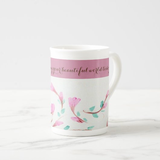 Prachtige Chinese Mok (Voorkant rechts)