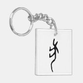 Prachtige Chinese Zodiac-Dog-#001- Sleutelhanger (Voorkant Links)