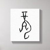 Prachtige Chinese Zodiac-Dragon#001- Canvas Afdruk (Voorkant)