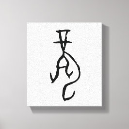 Prachtige Chinese Zodiac-Dragon#001- Canvas Afdruk