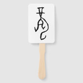 Prachtige Chinese Zodiac-Dragon#001- Handwaaier (Voorkant)