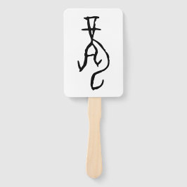 Prachtige Chinese Zodiac-Dragon#001- Handwaaier