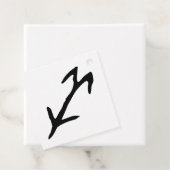 Prachtige Chinese Zodiac-Goat-#001- Bedankjes Labels (In situ)