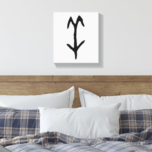 Prachtige Chinese Zodiac-Goat-#001- Canvas Afdruk (Insitu (Slaapkamer))