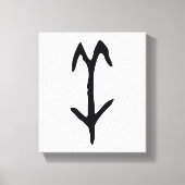 Prachtige Chinese Zodiac-Goat-#001- Canvas Afdruk (Voorkant)