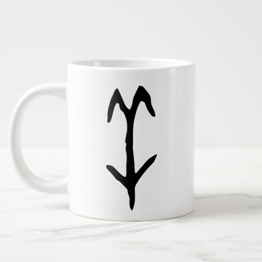 Prachtige Chinese Zodiac-Goat-#001- Grote Koffiekop (Links)