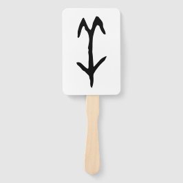 Prachtige Chinese Zodiac-Goat-#001- Handwaaier