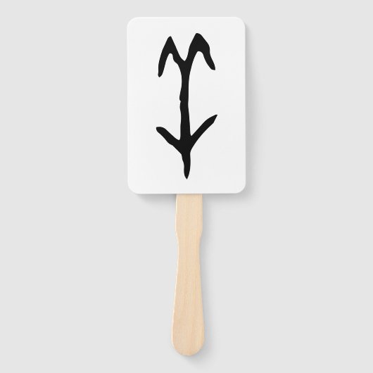 Prachtige Chinese Zodiac-Goat-#001- Handwaaier (Voorkant)