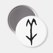 Prachtige Chinese Zodiac-Goat-#001- Magneet (Voorkant / Achterkant)