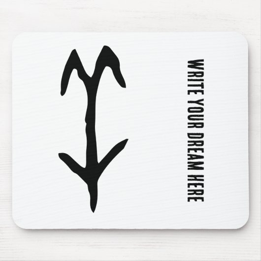 Prachtige Chinese Zodiac-Goat-#001- Muismat (Voorkant)