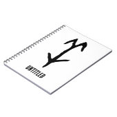 Prachtige Chinese Zodiac-Goat-#001- Notitieboek (Linkerzijde)